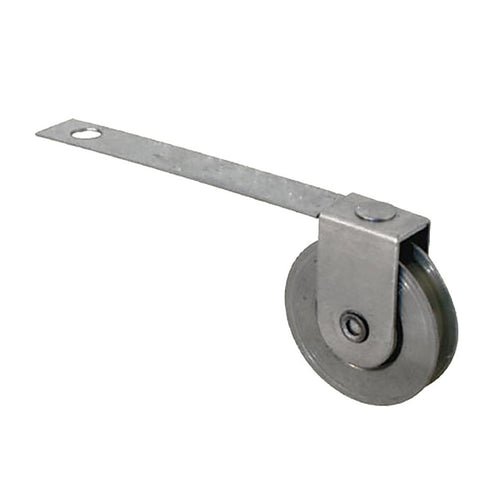 Straight Spring Tension Roller Assembly with 1 Inch Steel Wheel for Sliding Screen Door - Straight Spring Tension Roller Assembly with 1 Inch Steel Wheel for Sliding Screen Door