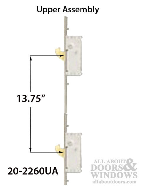 20mm P2000 Active Upper 2 Rhino Hook @ 14.5 @ 28.25 / Shootbolt Assembly (54.822 length) - 20mm P2000 Active Upper 2 Rhino Hook @ 14.5 @ 28.25 / Shootbolt Assembly (54.822 length)