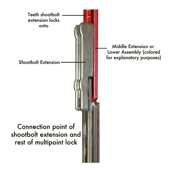 16mm P1000 / P2000 Active / Passive Shootbolt Extension Tip - 16mm P1000 / P2000 Active / Passive Shootbolt Extension Tip