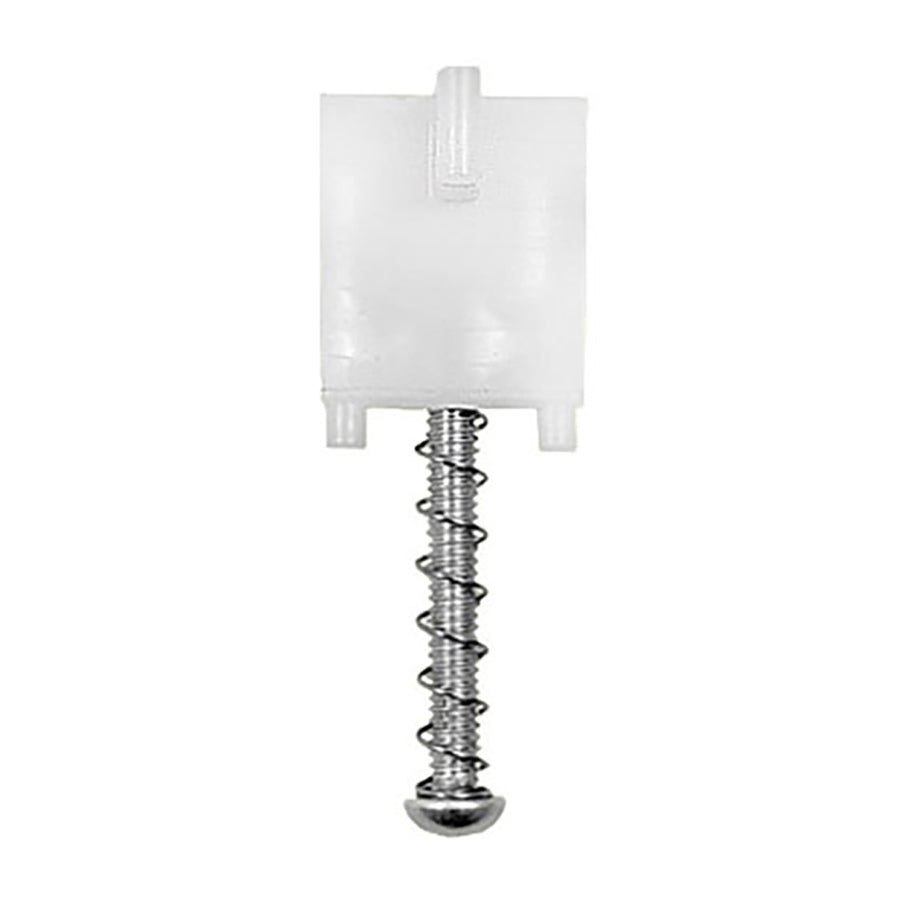 Nylon Bottom Guide with 1-1/4 Inch Screw for Sliding Screen Door - Nylon Bottom Guide with 1-1/4 Inch Screw for Sliding Screen Door