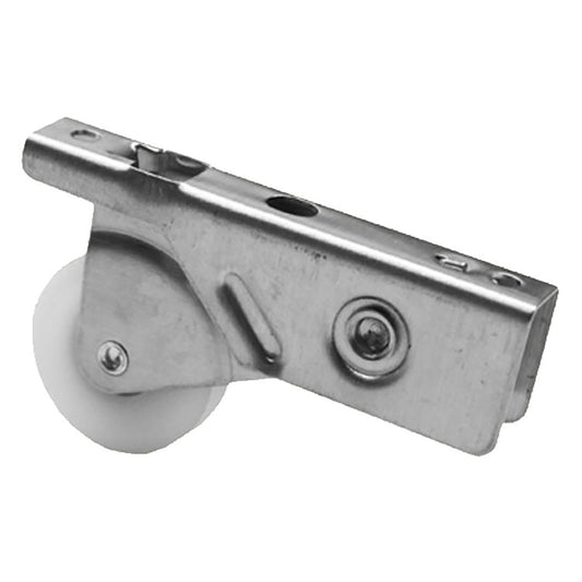 DISCONTINUED Roller Assembly with 1 Inch Nylon Wheel for Sliding Screen Door