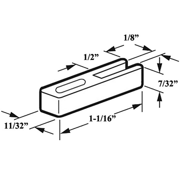 Top Guide for Sliding Screen Door - Top Guide for Sliding Screen Door