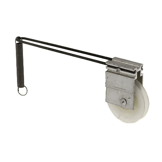 Wire Spring Tension Roller Assembly with 15/16 Inch Nylon Wheel for Sliding Screen Door