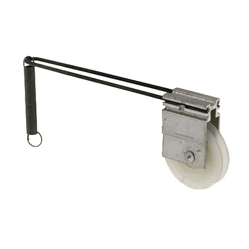 Wire Spring Tension Roller Assembly with 15/16 Inch Nylon Wheel for Sliding Screen Door - Wire Spring Tension Roller Assembly with 15/16 Inch Nylon Wheel for Sliding Screen Door