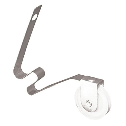 M Spring Tension Roller Assembly with 1 Inch Offset Groove Nylon Wheel for Sliding Screen Door