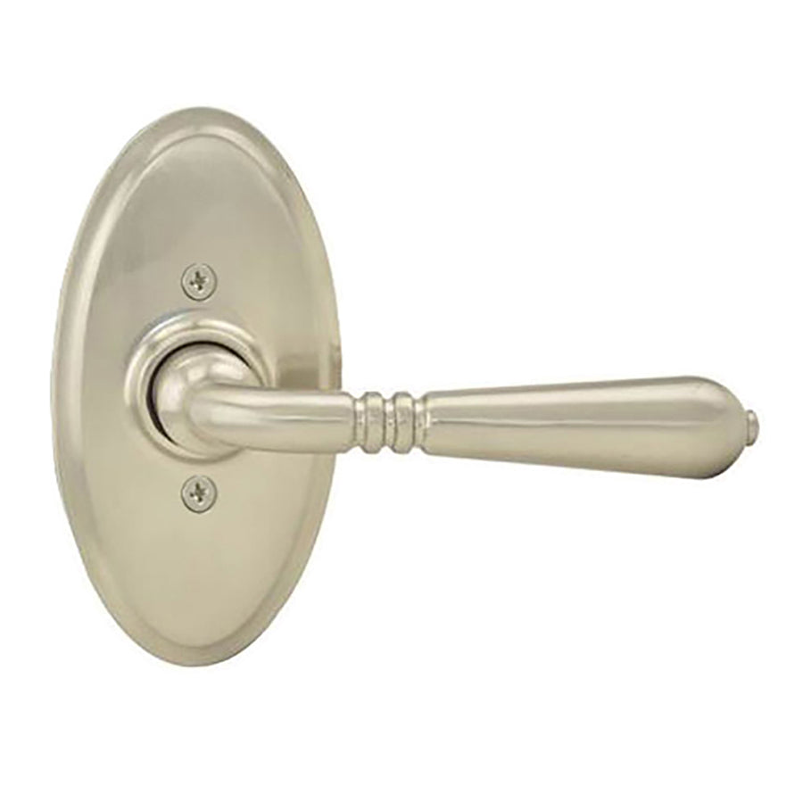 Weslock Dummy Door Handle Legacy Oval Half Dummy Door Lever Satin Nickel - Weslock Dummy Door Handle Legacy Oval Half Dummy Door Lever Satin Nickel