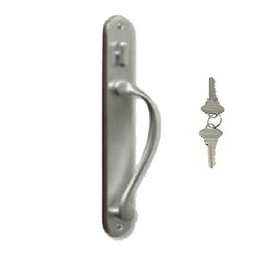 Marvin Active Keyed, Traditional Sliding Door Handle Trim - Polished  Chrome - Marvin Active Keyed, Traditional Sliding Door Handle Trim - Polished  Chrome