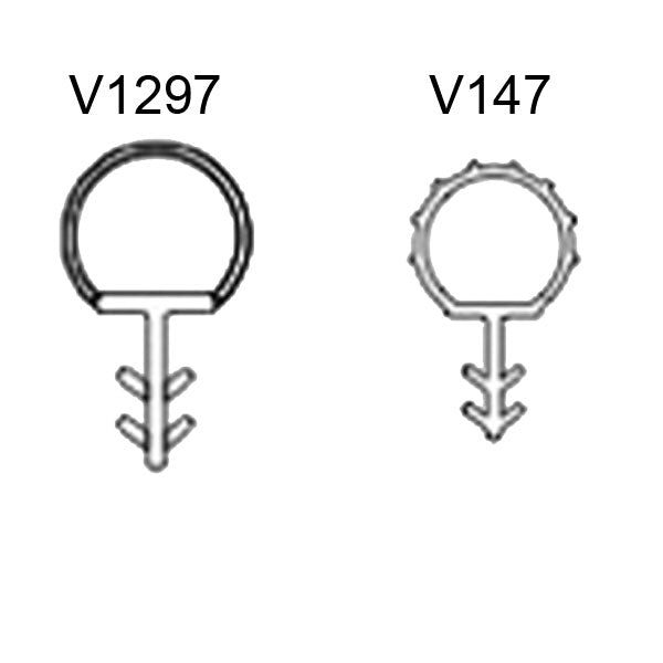 Marvin Weatherstrip V1297 For Single and Double Hung Window Frames - Marvin Weatherstrip V1297 For Single and Double Hung Window Frames
