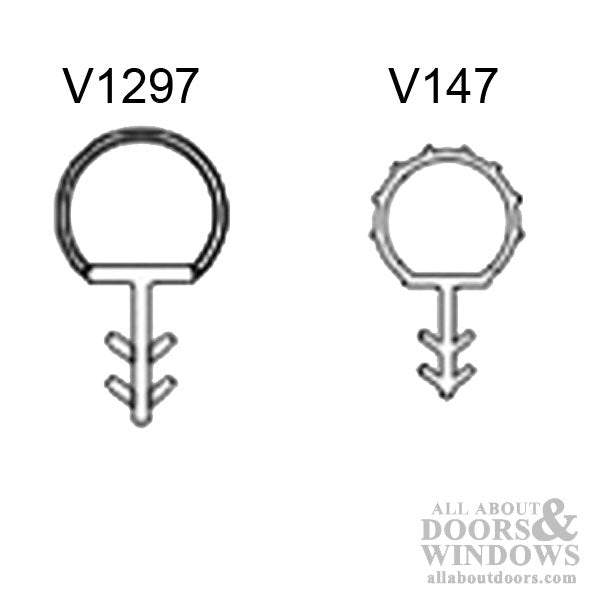 Marvin Weatherstrip V1297 For Single and Double Hung Window Frames - Marvin Weatherstrip V1297 For Single and Double Hung Window Frames