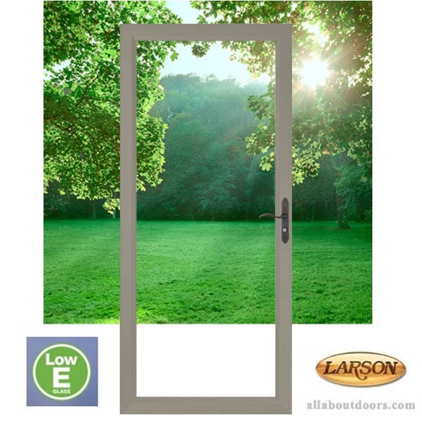 Larson Elegant Selection Full-View Storm Door (Low-E Glass) - Larson Elegant Selection Full-View Storm Door (Low-E Glass)