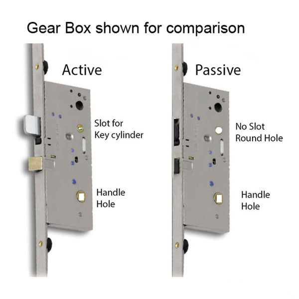 Passive 60/92 Sentinel Multi-point door lock - SS - Passive 60/92 Sentinel Multi-point door lock - SS