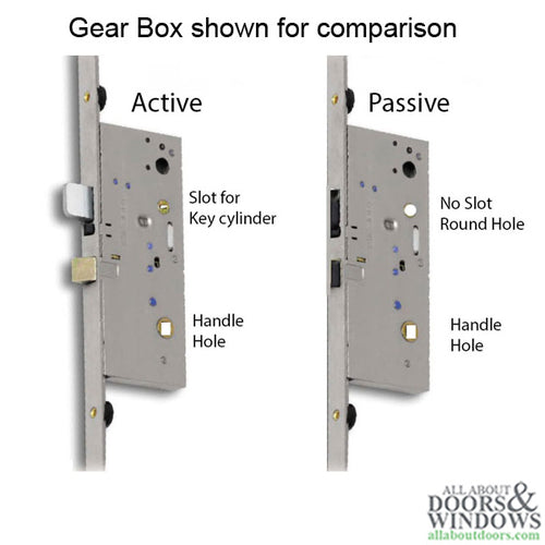 Passive 60/92 Sentinel Multi-point door lock - SS - Passive 60/92 Sentinel Multi-point door lock - SS