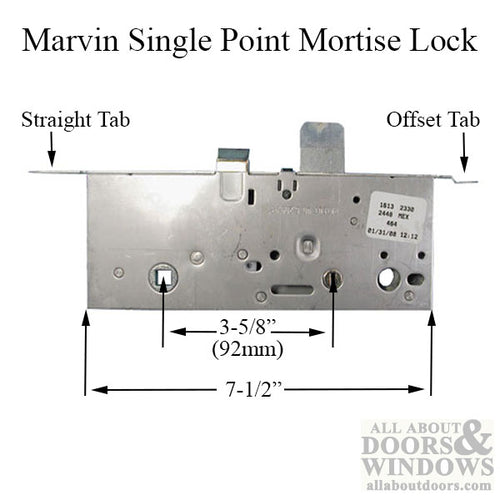 Marvin Active Multi-Point Lock  2-3/8 Backset , Rod Version - Marvin Active Multi-Point Lock  2-3/8 Backset , Rod Version