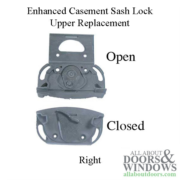 Andersen Enhanced Casement Upper Sash Lock, Right - Andersen Enhanced Casement Upper Sash Lock, Right