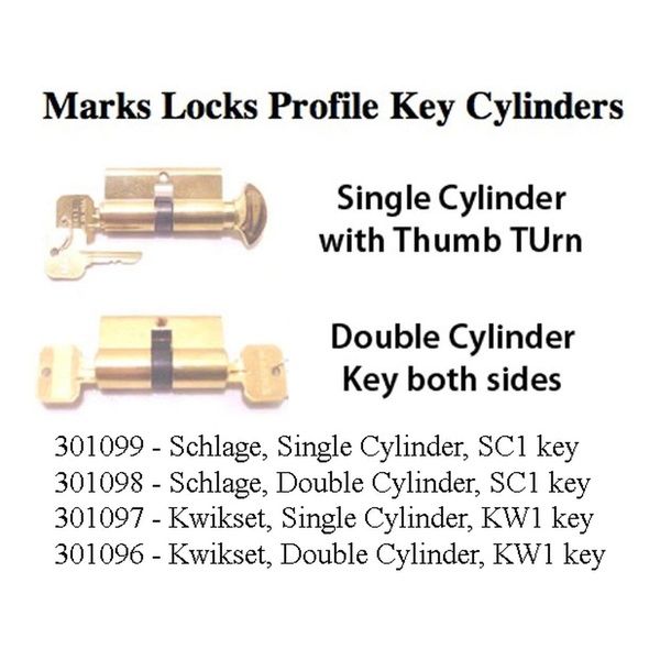 Marks Storm Door Handle Keyed on Both Sides Door Handle Marks 2750 ThinLine Storm Door Handle - Marks Storm Door Handle Keyed on Both Sides Door Handle Marks 2750 ThinLine Storm Door Handle