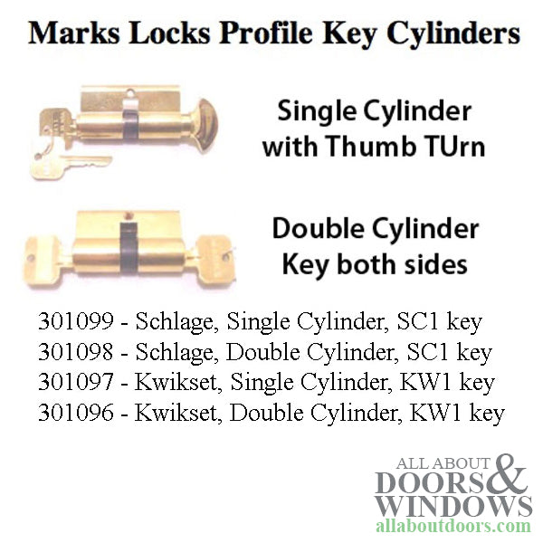 Marks Storm Door Handle Keyed on Both Sides Door Handle Marks 2750 ThinLine Storm Door Handle - Marks Storm Door Handle Keyed on Both Sides Door Handle Marks 2750 ThinLine Storm Door Handle