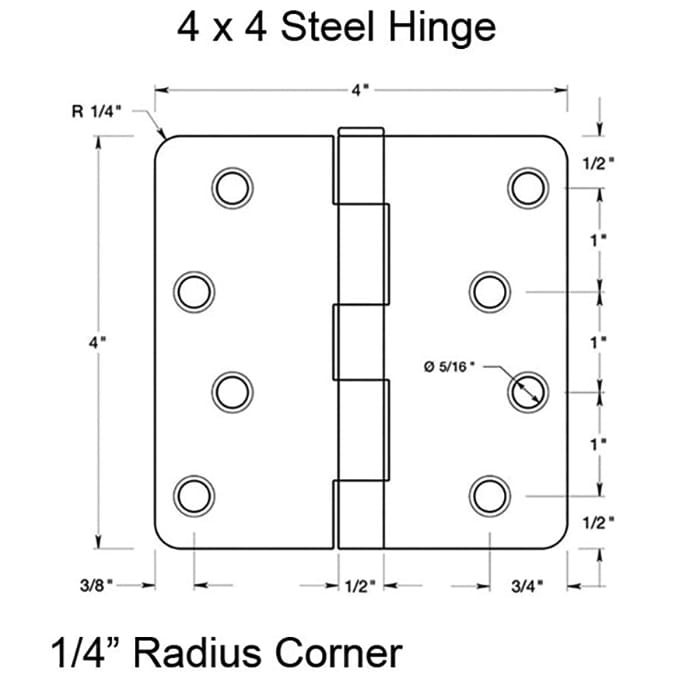 Plain Bearing Hinge, 4