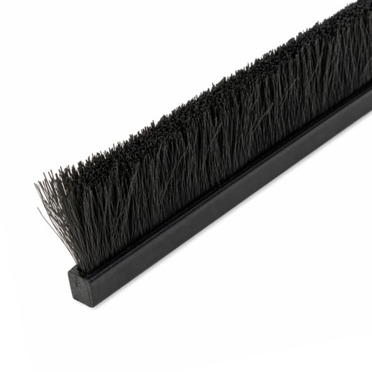 Skirting Weatherstrip For Commercial Doors .530 Inches tall Square Back Housing