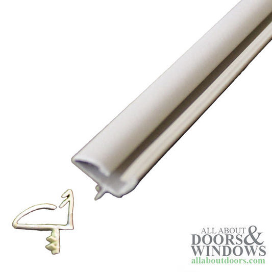 Leaf Weatherstrip with Flap, Casement Frame - Tan / Beige, 72" stick
