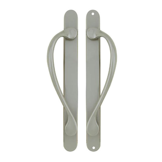 Marvin Inactive / Dummy Narrow Sliding Door Handle -  Satin Taupe