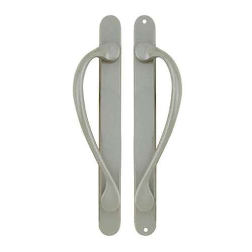 Marvin Inactive / Dummy Narrow Sliding Door Handle -  Satin Taupe - Marvin Inactive / Dummy Narrow Sliding Door Handle -  Satin Taupe