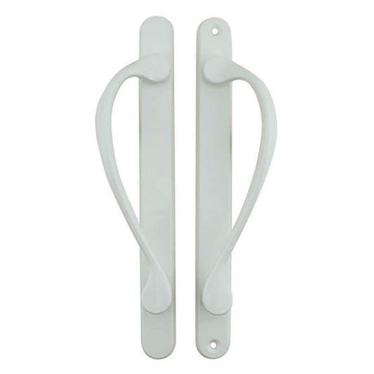 Marvin Inactive / Dummy Narrow Sliding Door Handle - White
