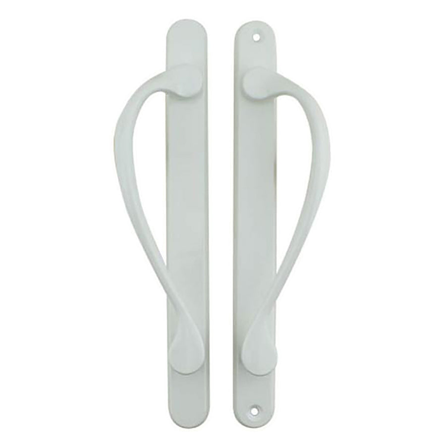 Marvin Inactive / Dummy Narrow Sliding Door Handle - White - Marvin Inactive / Dummy Narrow Sliding Door Handle - White