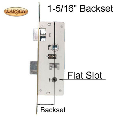 Larson Torino Brass Lever Handle Set - Larson Torino Brass Lever Handle Set