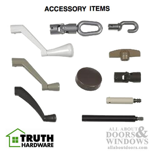 Truth Window Handle 11573 T-Shape Window Crank Snap on Handle 11/32 Spline Window Crank Handle - Truth Window Handle 11573 T-Shape Window Crank Snap on Handle 11/32 Spline Window Crank Handle