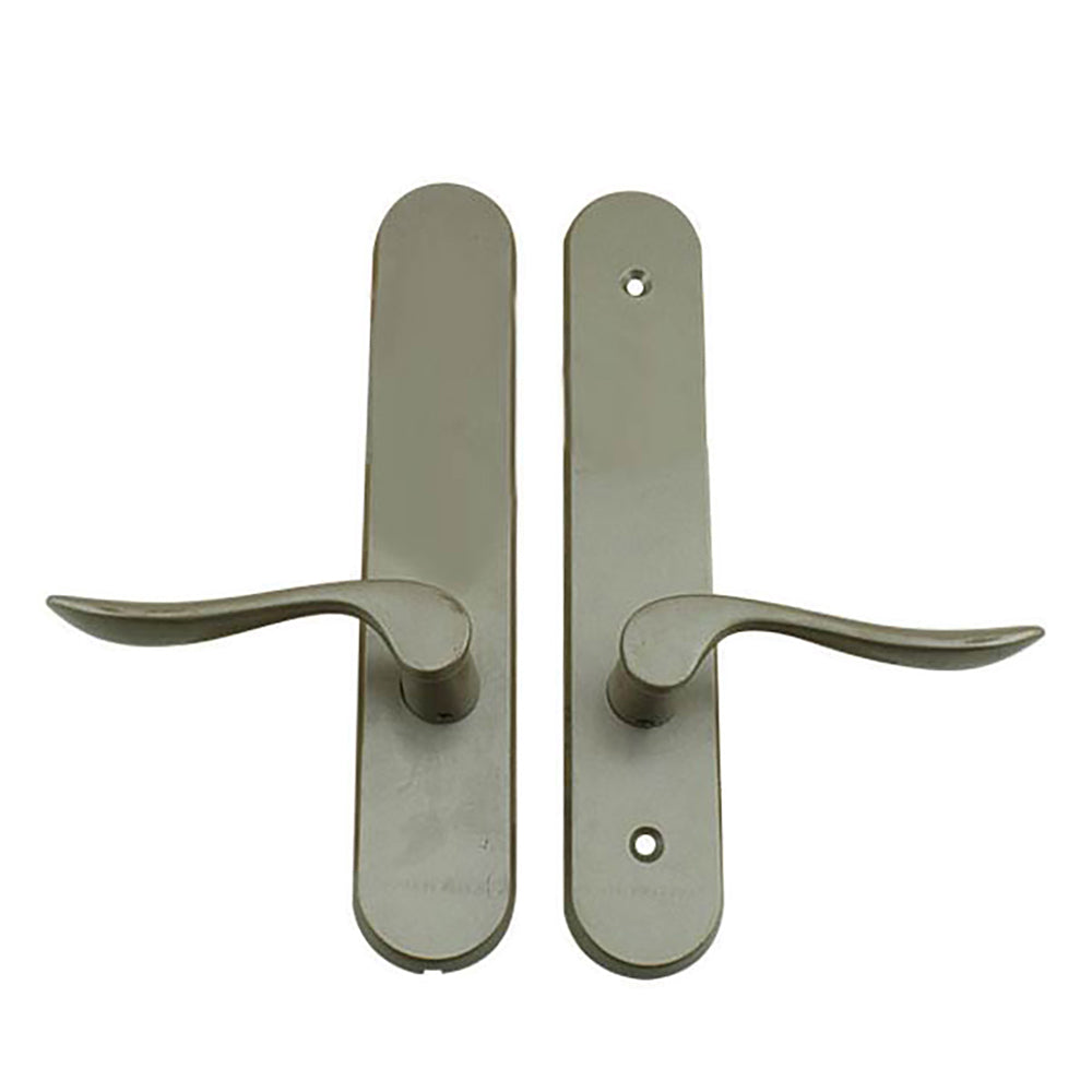 Marvin Door Handles For Passive Doors Inactive Dummy Door Handle Trim Satin Taupe Handles - Marvin Door Handles For Passive Doors Inactive Dummy Door Handle Trim Satin Taupe Handles