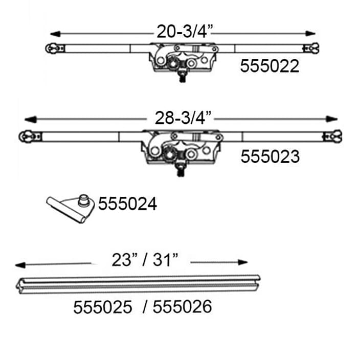 Shoe Stud for Guide Bar, Awning & Entrygard Window - Shoe Stud for Guide Bar, Awning & Entrygard Window