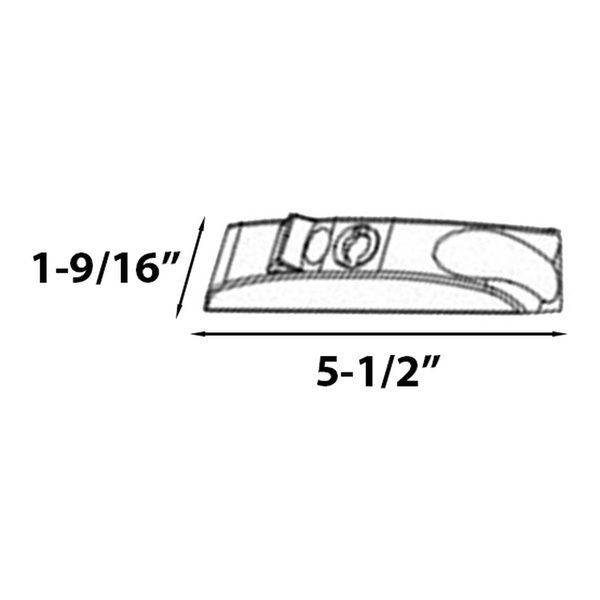 Marvin Folding Hardware Cover - Casemaster & Awning Windows - Marvin Folding Hardware Cover - Casemaster & Awning Windows