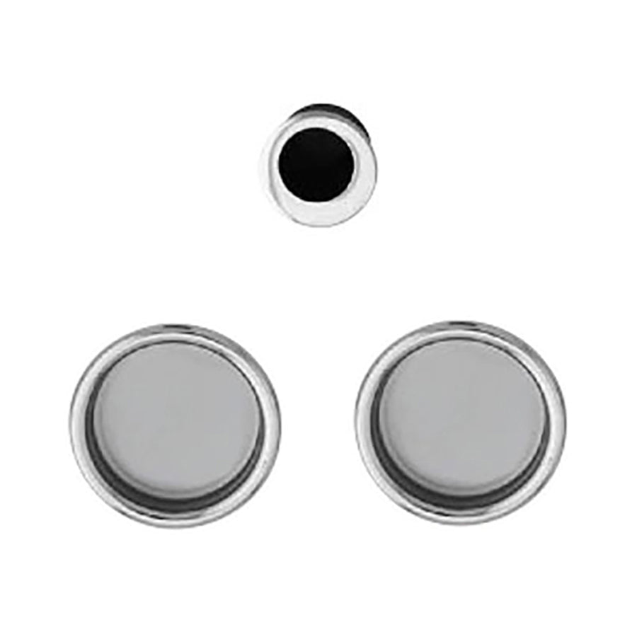 Hoppe HBL M492 Passage Sliding Pocket Pulls - Satin Nickel - Hoppe HBL M492 Passage Sliding Pocket Pulls - Satin Nickel
