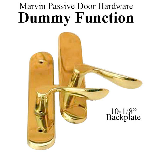 Marvin Inactive / Dummy Trim for Passive door  - PVD Brass - Marvin Inactive / Dummy Trim for Passive door  - PVD Brass