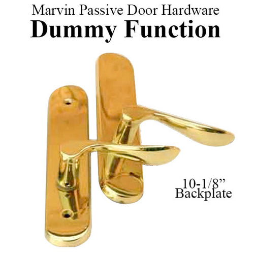 Marvin Inactive / Dummy Trim for Passive door  - PVD Brass - Marvin Inactive / Dummy Trim for Passive door  - PVD Brass