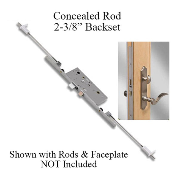 Active Concealed  Multi-point lock Rod, 60/92, No Faceplate - Active Concealed  Multi-point lock Rod, 60/92, No Faceplate