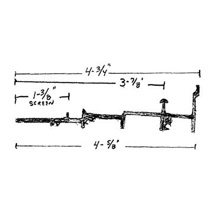 Aluminum Threshold 72”,  Jet Patio Door Track 6’ - Aluminum Threshold 72”,  Jet Patio Door Track 6’