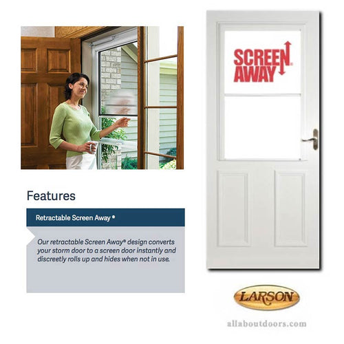 Larson Lifestyle, Retractable Screen Away, Magnetic Seal - Larson Lifestyle, Retractable Screen Away, Magnetic Seal