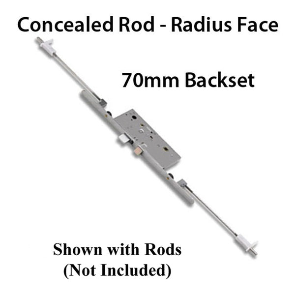Peachtree Active Concealed Multi-Point Lock Rod with 70/92 Radius Faceplate - Peachtree Active Concealed Multi-Point Lock Rod with 70/92 Radius Faceplate