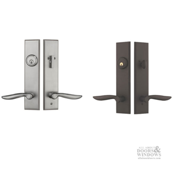 Active Keyed Trim for Triple 3-point Latch Schlage 5 Pin Keyway - Active Keyed Trim for Triple 3-point Latch Schlage 5 Pin Keyway