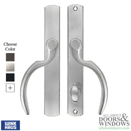 Fontana Style Winkhaus Sliding Door Handle Trim Non-Keyed