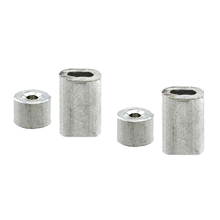 Cable Ferrules and Stops, Garage door;  3/8 Inch- 2 pack - Cable Ferrules and Stops, Garage door;  3/8 Inch- 2 pack
