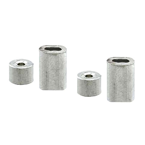 Cable Ferrules and Stops, Garage door;  3/8 Inch- 2 pack - Cable Ferrules and Stops, Garage door;  3/8 Inch- 2 pack