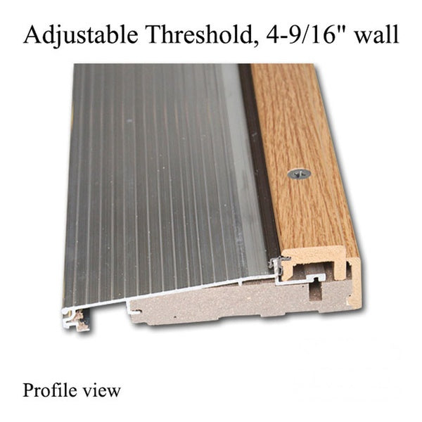 Threshold, Adjustable Oak Cap, 36 x 4-9/16