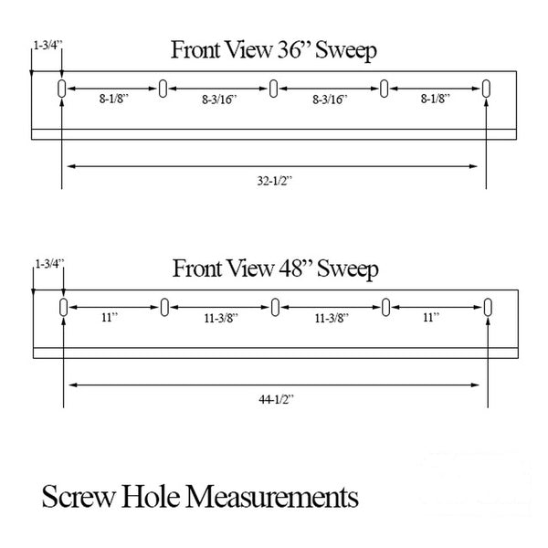 Door Bottom / Sweep, U-Shaped Wrap-around Vinyl - Brown - Door Bottom / Sweep, U-Shaped Wrap-around Vinyl - Brown