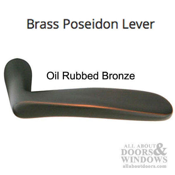 Left Hand Active Non-Keyed Thumbturn with Poseidon Lever - Left Hand Active Non-Keyed Thumbturn with Poseidon Lever
