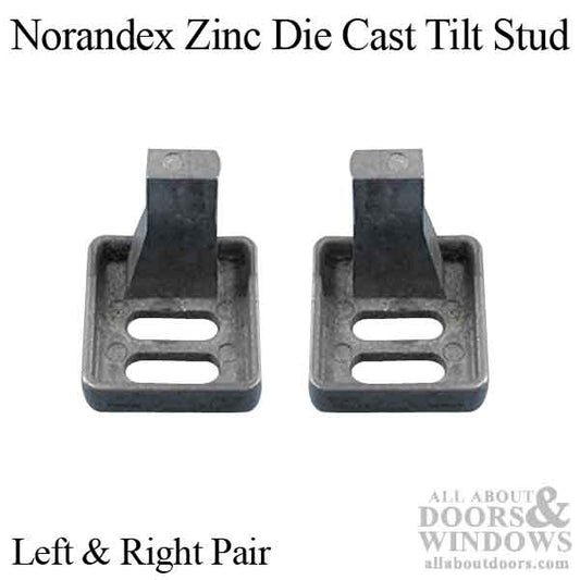 Tilt Stud, Norandex HD Zinc Die Cast, Left and Right Handed