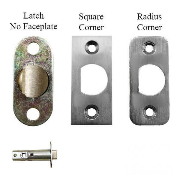 Latch Passage 2-3/8 Spring latch - No Faceplate - Latch Passage 2-3/8 Spring latch - No Faceplate