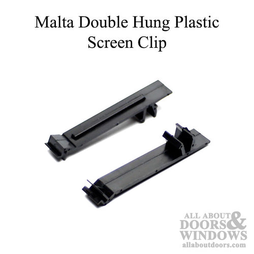 Malta Double Hung Plastic Screen Clip, 2-3/4 inch, 1994 Malta Classic View - Beige - Malta Double Hung Plastic Screen Clip, 2-3/4 inch, 1994 Malta Classic View - Beige