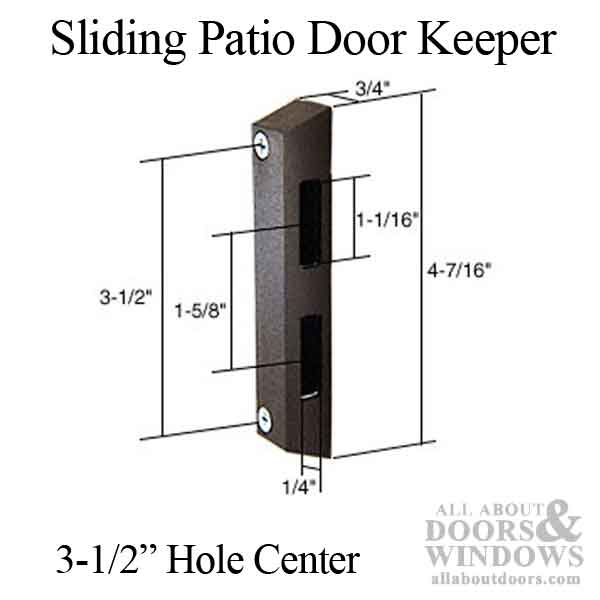 Keeper, 1-5/8 inch  SGD Side Mount (BL) - Keeper, 1-5/8 inch  SGD Side Mount (BL)